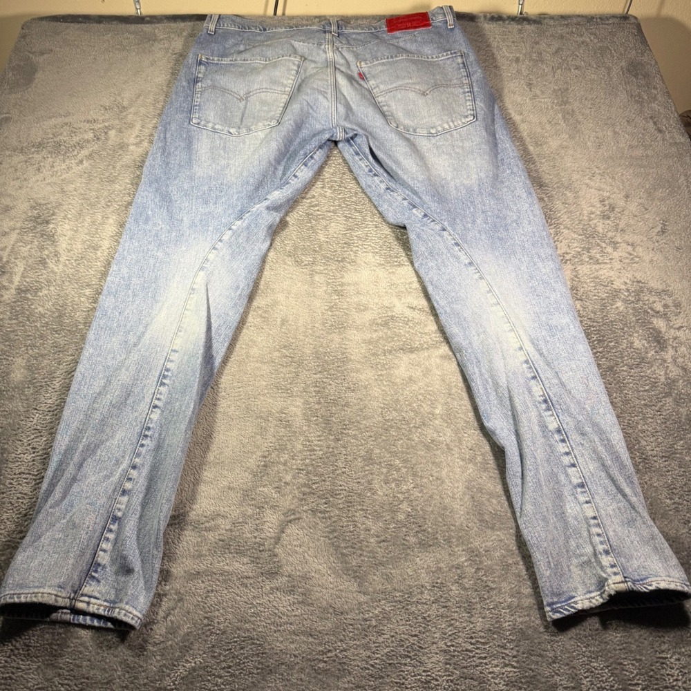 Levis Premium LEJ 512 Engineered Jeans Mens 36x32 Light Wash Slim Taper Blue